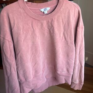 JoyLab Blush Crew Neck Sweater